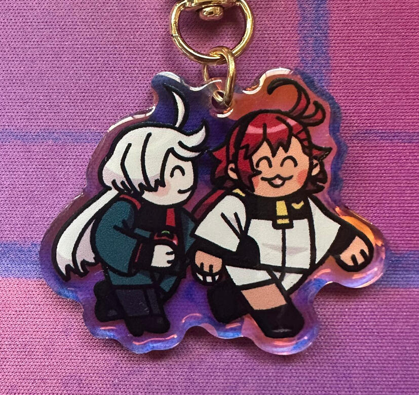 acrylic charm